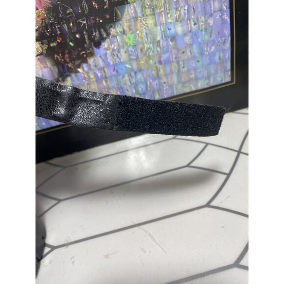 Gucci Trip Black Leather Crystal Embellished Ankle Chelsea Combat Boot EU 41in - Picture 15 of 16